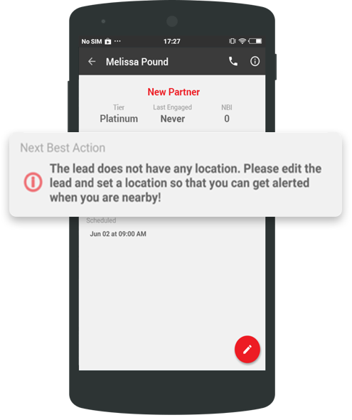 Procure missing info